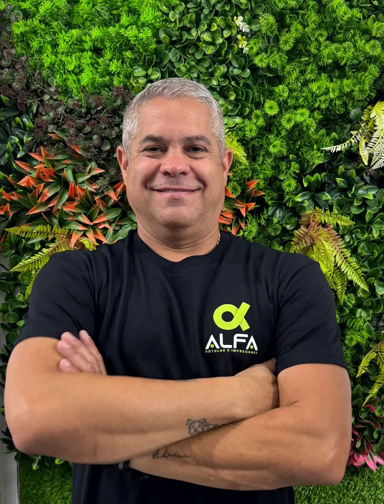 Alfredo Guimaraes, fundador de ALFA Rótulos